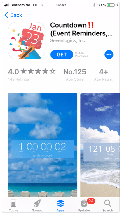 emojis in countdown app-min