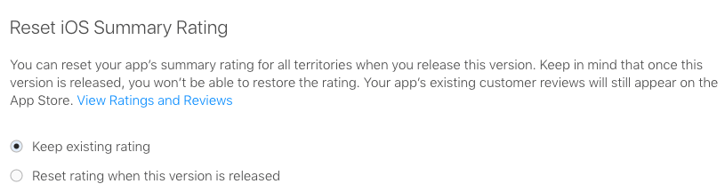 reset iOS Summary Rating-min