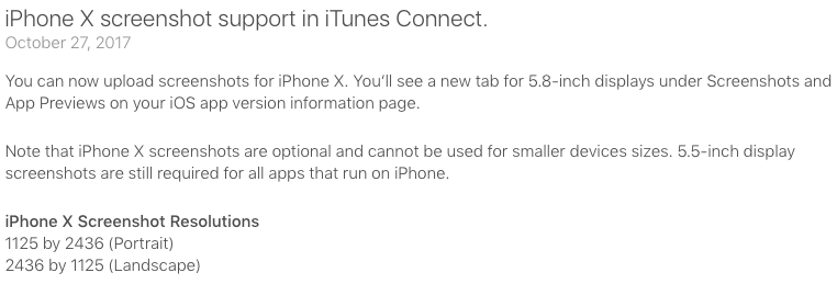 iphone X screenshot support in itunes connect-min