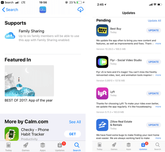 New App Store features