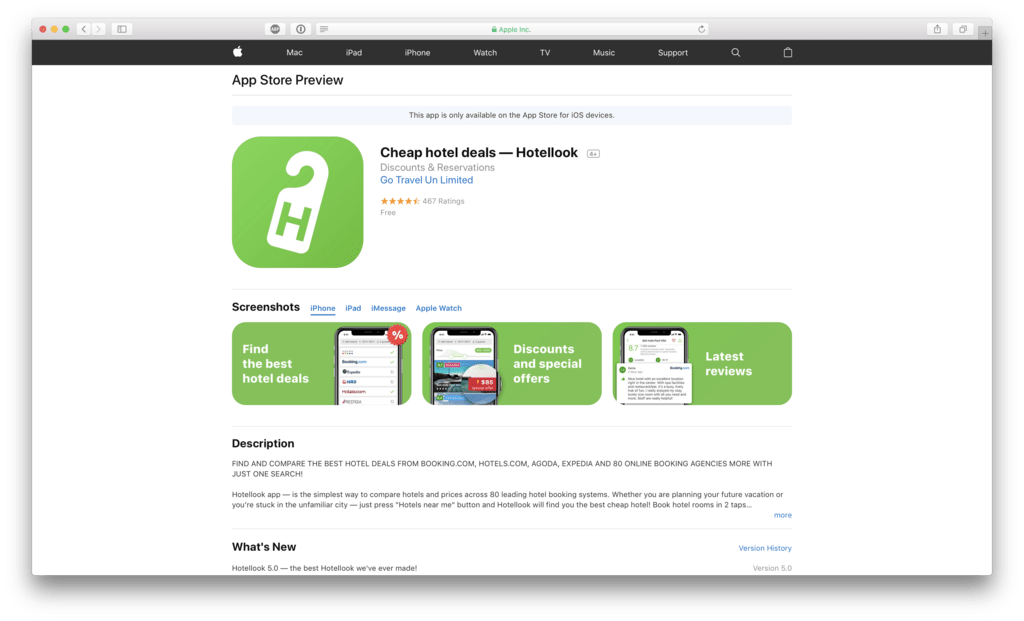 Screenshot of web App Store page by Ilia Kukharev -min