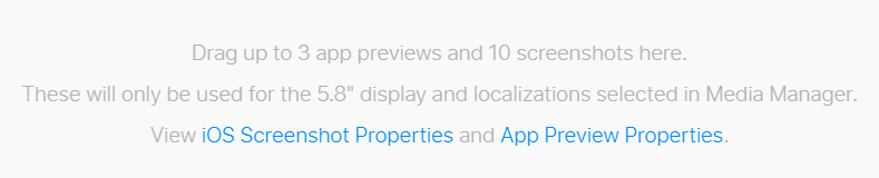 screenshot of the updated guidelines (iTunes Console)