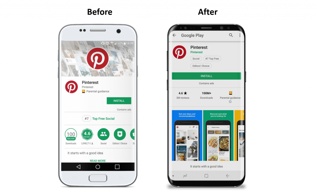 Store apps details id ru. Pinterest Google Play. ASO гугл плей. Гугл плей магазин скрин. Google Play app Design.