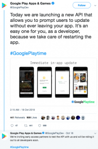 @GooglePlayDev twitter