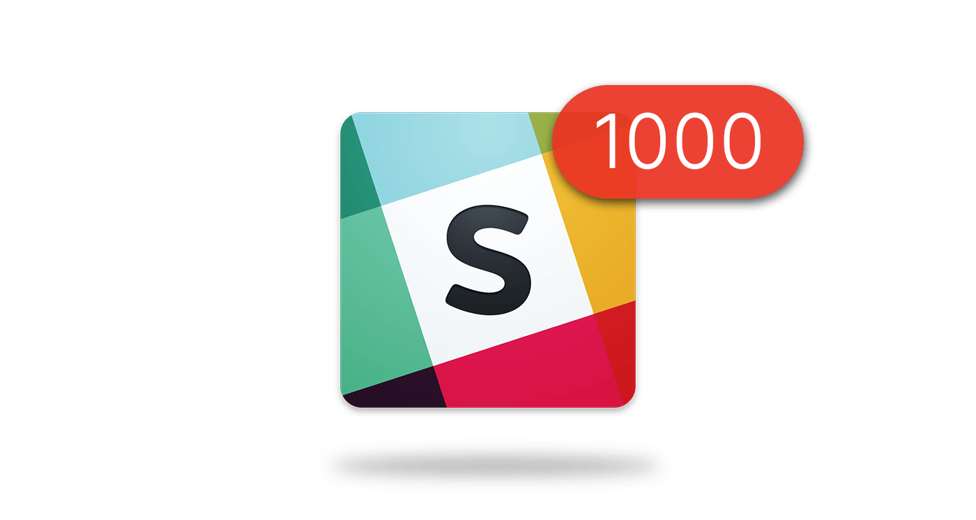 slack notification badge