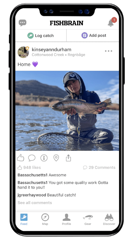 Fishbrain app