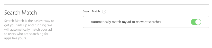 search match