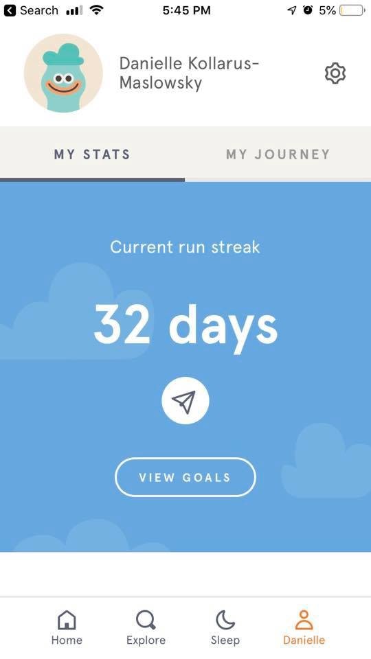 Headspace uses ‘RunStreaks’ (continuous days meditated) to encourage daily usage of the app