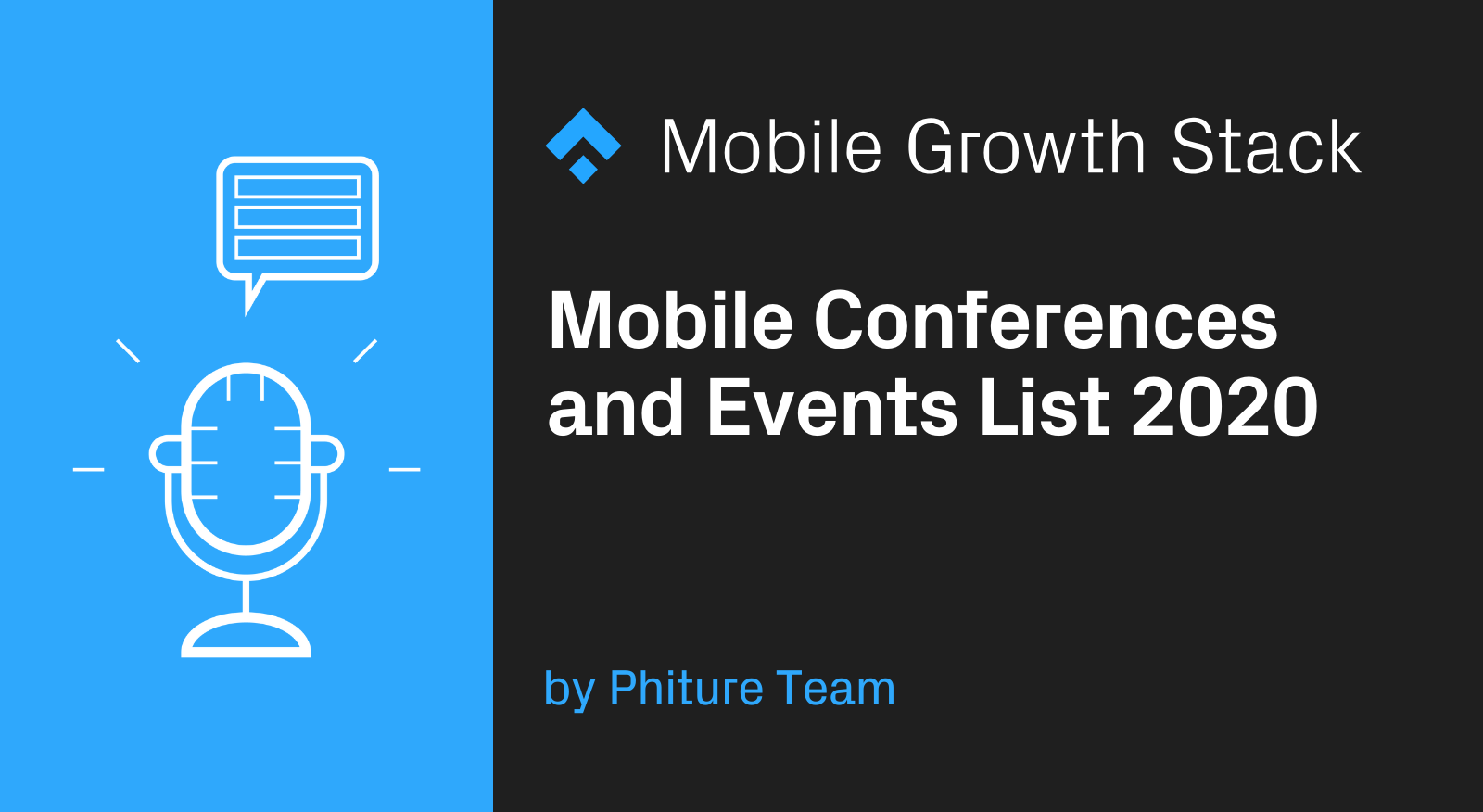Mobile Conferences and Events List 2020