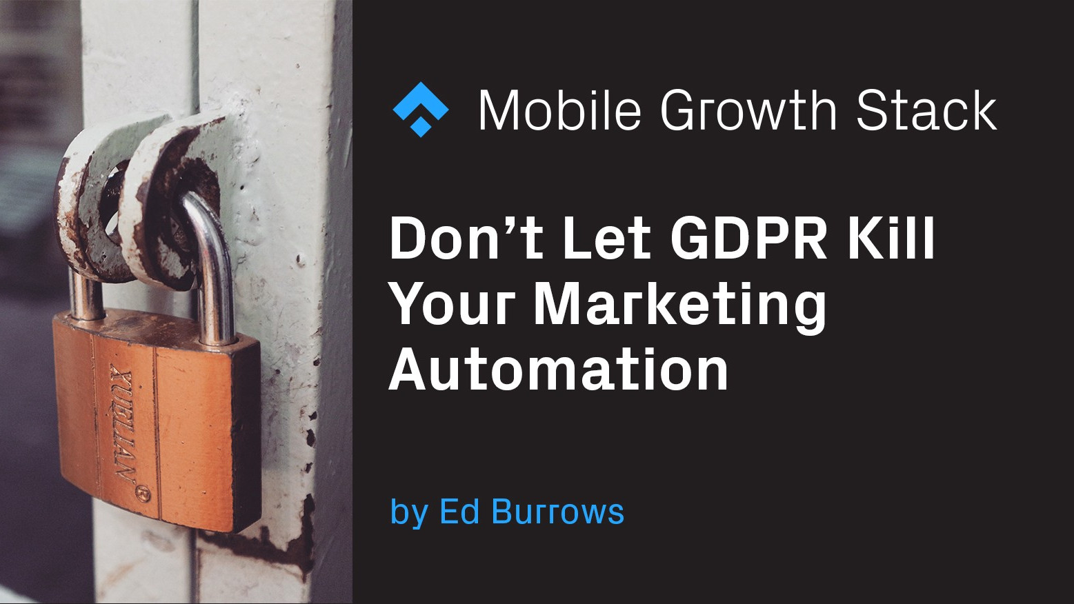 Don’t Let GDPR Kill Your Marketing Automation