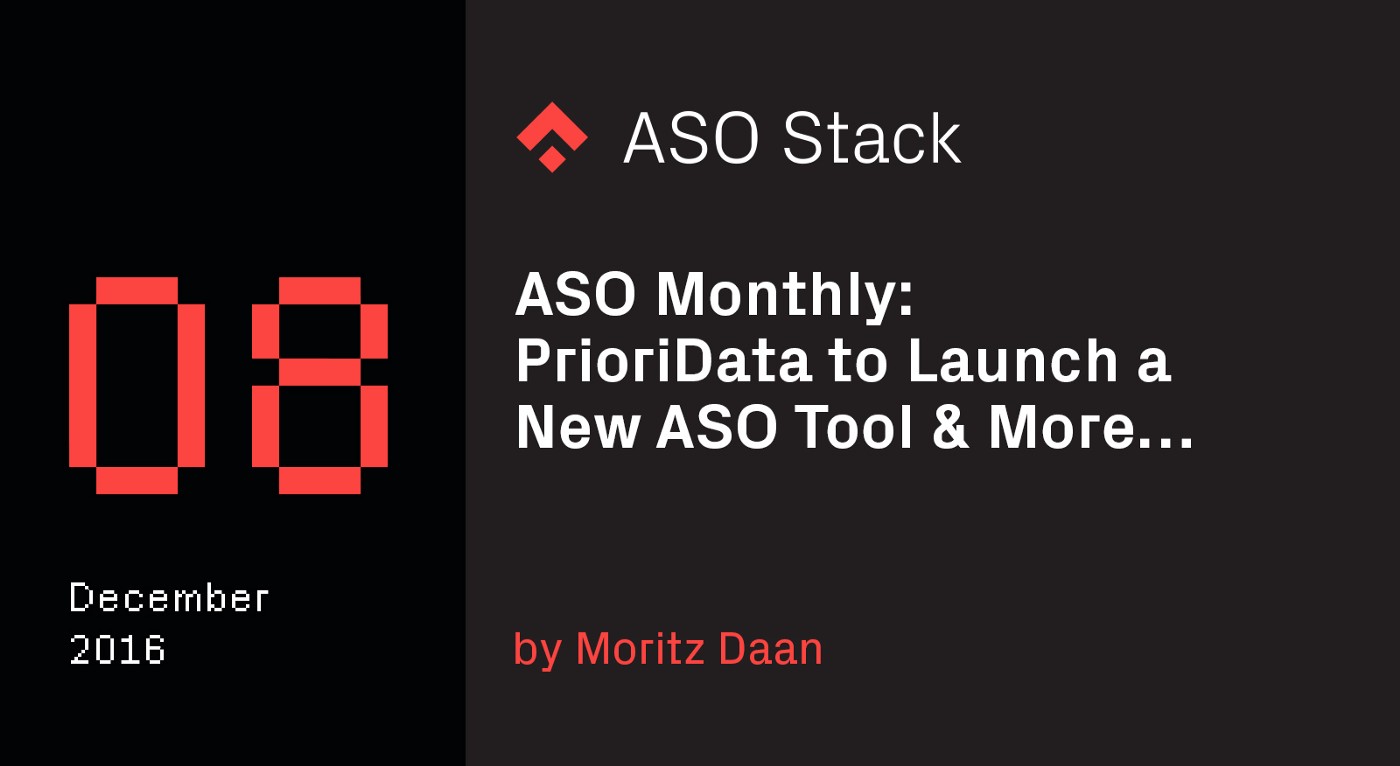 ASO Monthly #8: December 2016