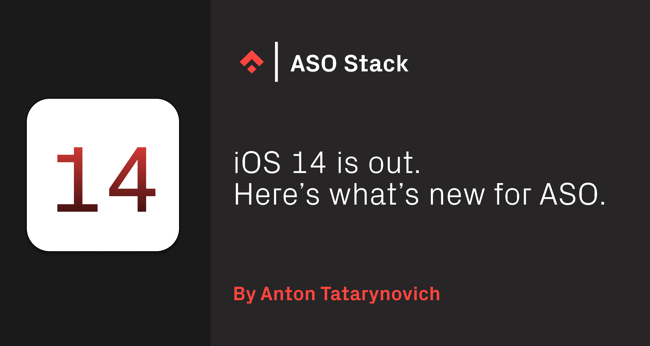 iOS 14 Is Out. Here’s What’s New for ASO