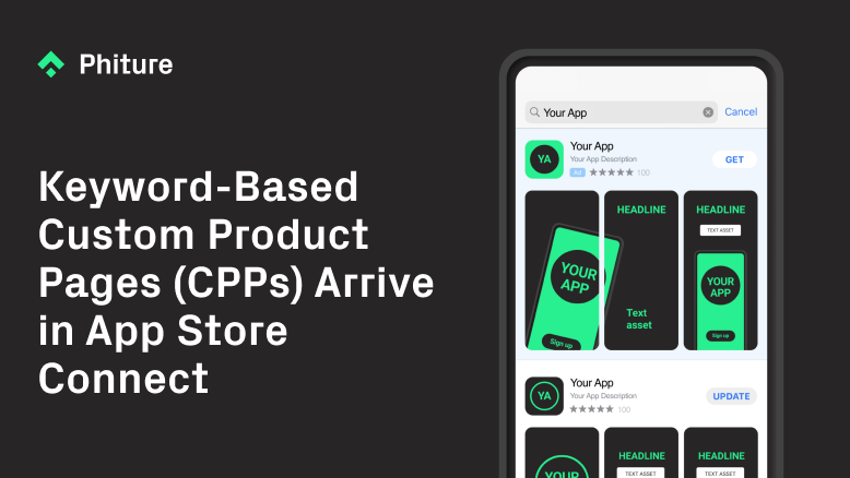 Keyword-Based Custom Product Pages (CPPs) Arrive in App Store Connect