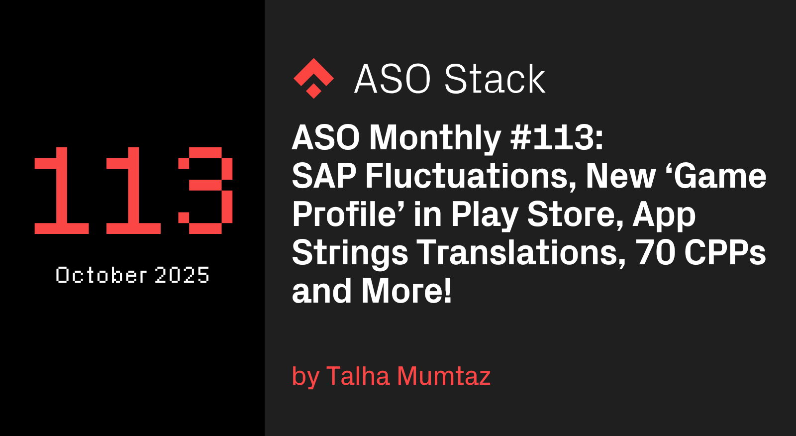 ASO Monthly 113