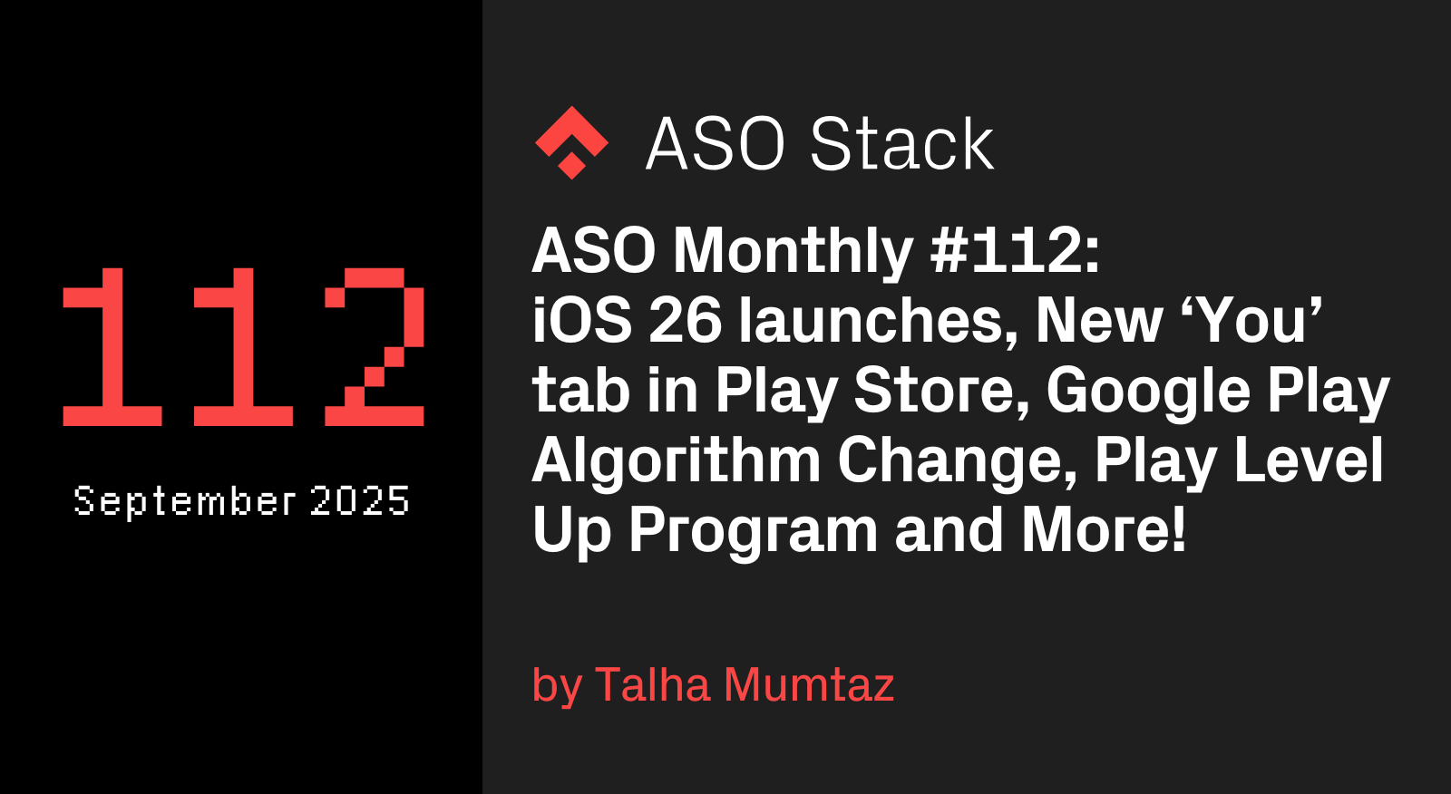 ASO Monthly 112