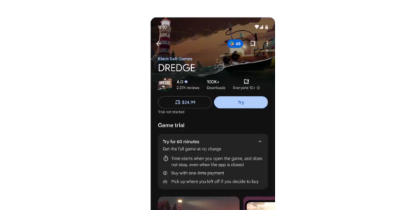 Google Play Game Trials